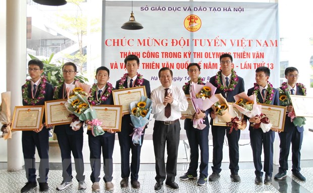 Học sinh Việt Nam giành 7 huy chương Olympic quốc tế Thiên văn học