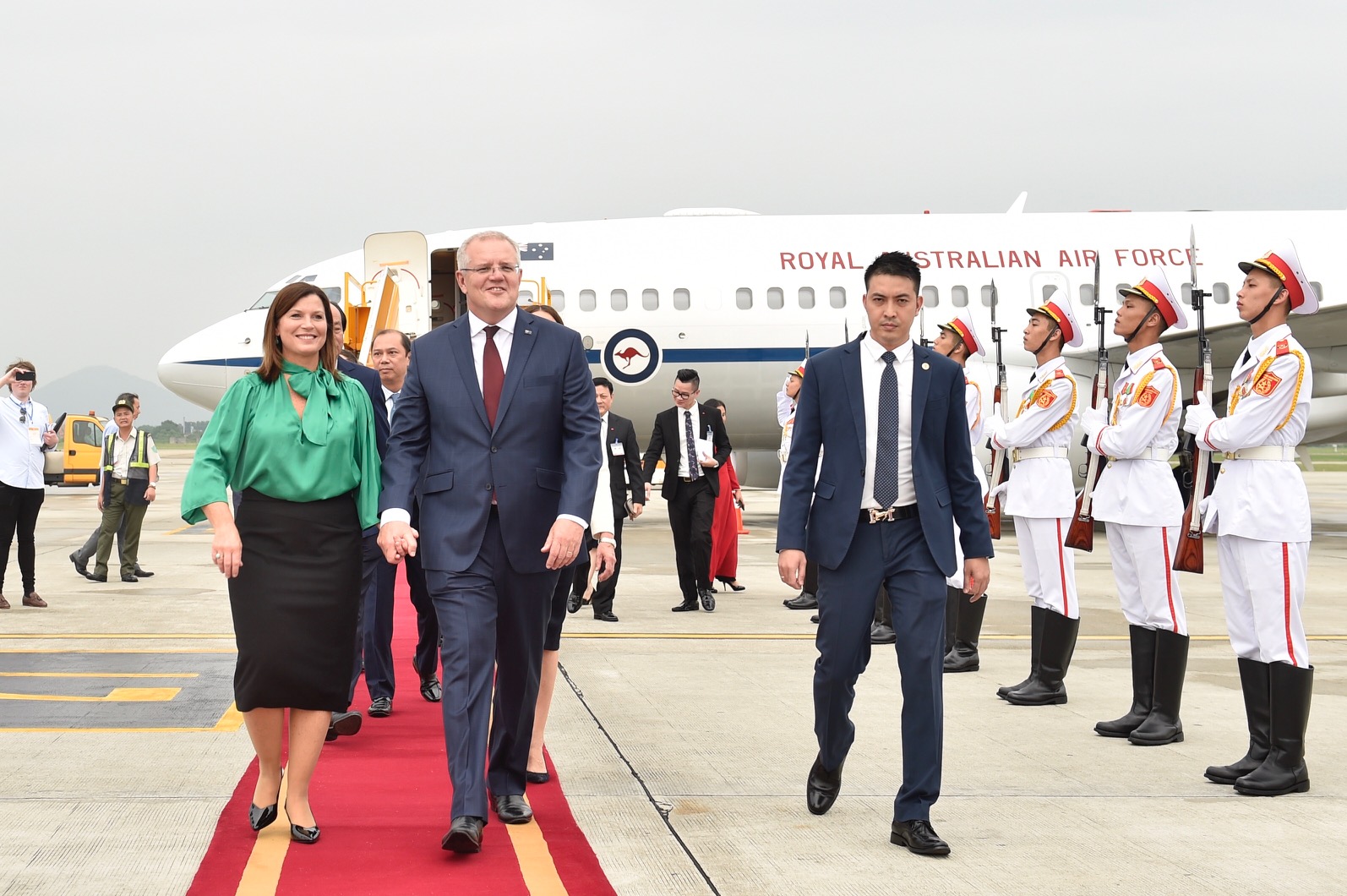 Chùm ảnh: Thủ tướng Australia và Phu nhân thăm chính thức Việt Nam
