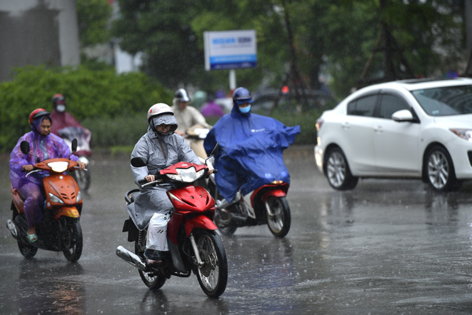 Thời tiết ngày 25/8: Bắc Bộ và Trung Trung Bộ tiếp tục có mưa lớn