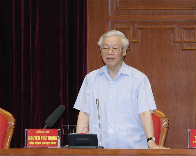 Tổng Bí thư, Chủ tịch nước Nguyễn Phú Trọng gặp mặt đảng viên trẻ tiêu biểu làm theo lời Bác