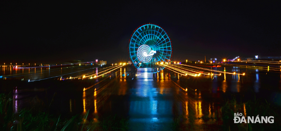 Here is an impressive corner of the romantic Han River.