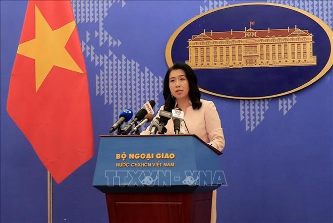 Foreign Ministry spokesperson Le Thi Thu Hang (Photo: VNA)