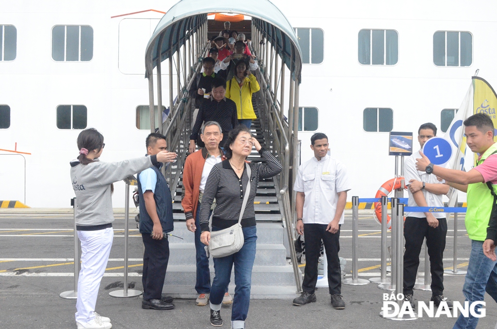 During they stay in the city, the Chinese tourists visited some of the city’s popular attractions