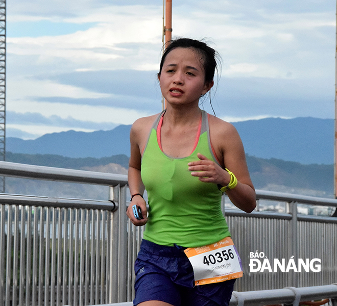 Nguyen Thi Duong was named the fastest female runner