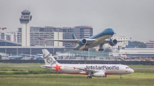 Aircraft of Vietnam Airlines and Jetstar Pacific. (Photo: Vietnam Airlines)