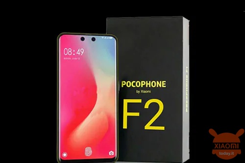 Hình ảnh Pocophone F2 bị rò rỉ. (Ảnh: Xiaomi Today.it)