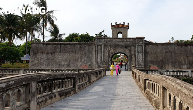 A bridge leading to the citadel