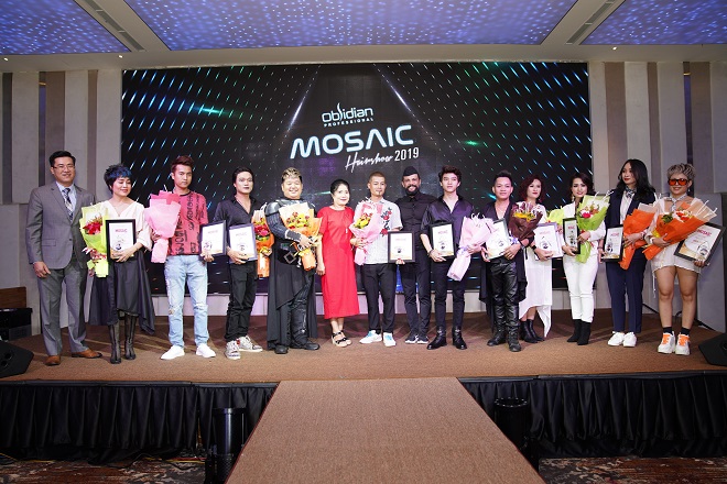 Hơn 500 nhà tạo mẫu tóc tại Đà Nẵng tham gia Obisidian Mosaic Hairshow 2019.