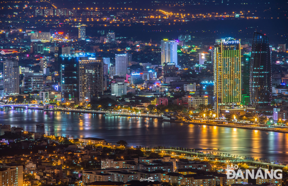 An overview of the western side of the Han River