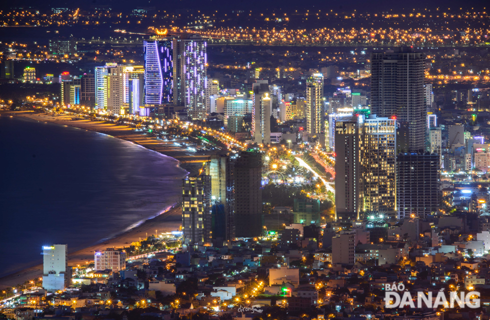 A coastal area in the city