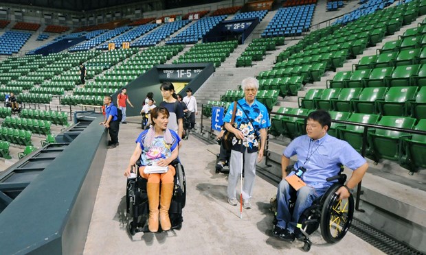Khán giả khuyết tật được ưu tiên khi tới dự Paralympics 2020. (Nguồn: Guardian)
