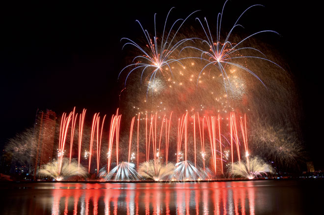 The Da Nang International Fireworks Festival is one of the most outstanding cultural events in the city.