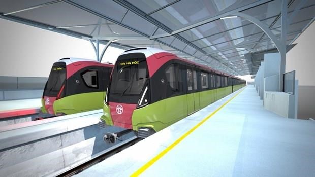 Tàu metro Nhổn-ga Hà Nội sẽ chạy với tốc độ trung bình 35km mỗi giờ