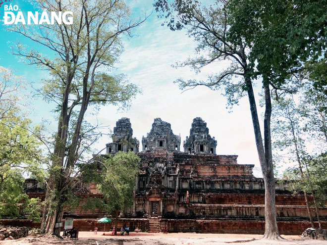 Vết tích cổ xưa ở Angkor