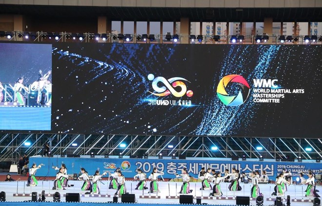 At the opening ceremony (Photo: VNA)