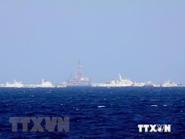 The situation in the East Sea is growing worse as China is breaking international laws in the waters.  (Photo: VNA)