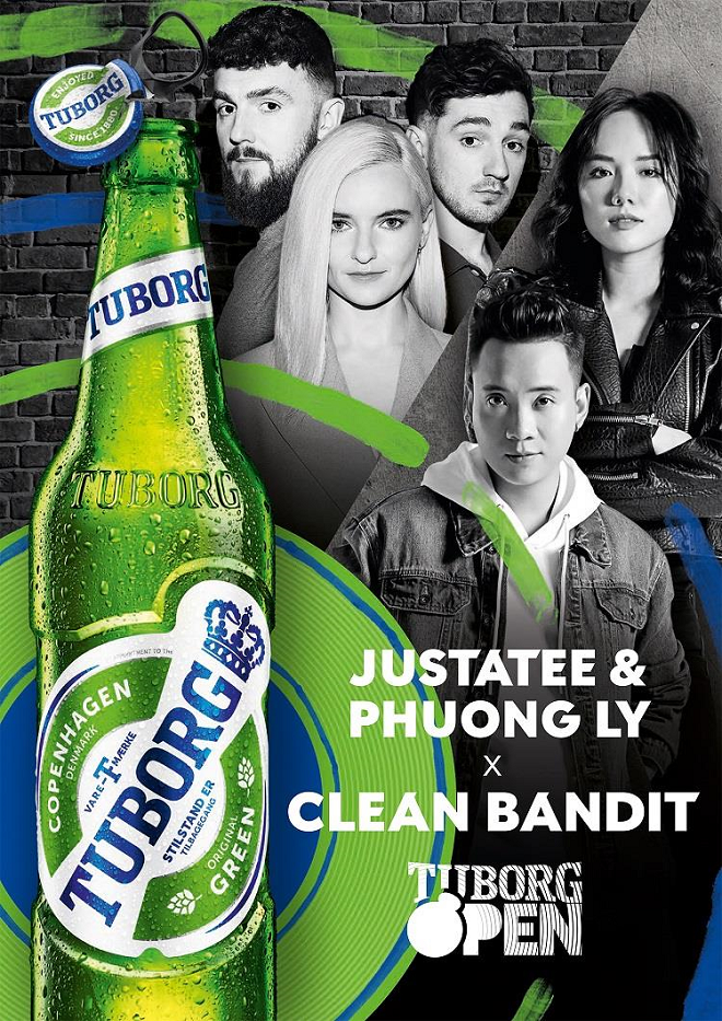 JustaTee và Phương Ly sẽ hợp tác cùng Clean Bandit trong khuôn khổ dự án năm nay.