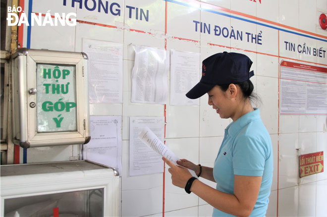 Mọi kế hoạch, thông tin mới đều được Công ty TNHH Kiến trúc và Thương mại Á Châu công khai, minh bạch đến người lao động thông qua bảng thông báo.