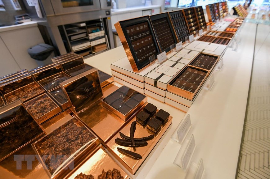 Bỉ hiện có gần 500 nhà máy chocolate sử dụng 6.000 công nhân. (Ảnh: THX/TTXVN)