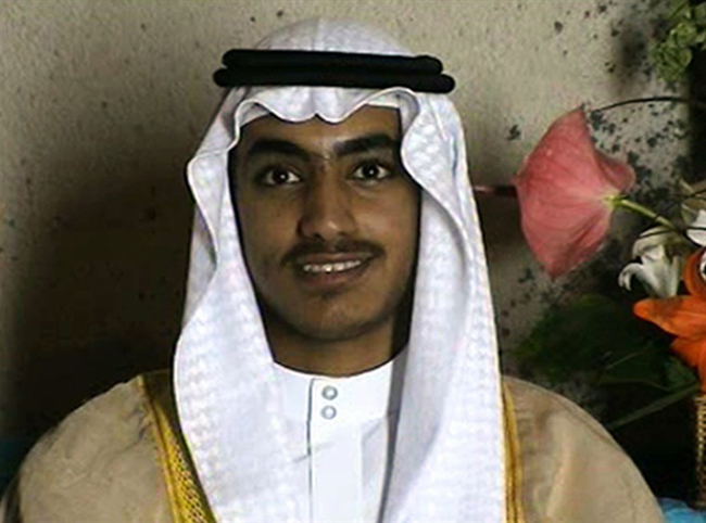 Tên Hamza bin Laden. Ảnh: NBC News