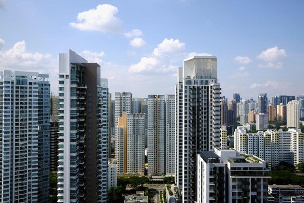 General view of apartment blocks consisting of private and public housing, in Singapore, September 27, 2018 (Source: Reuters)