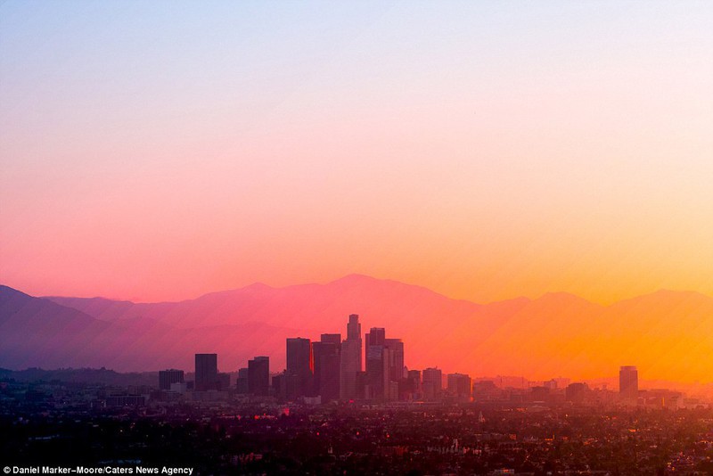 65 lát cắt của thành phố Los Angeles.