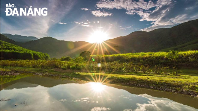 The stunning beauty of the Khe Ram Valley at sunrise