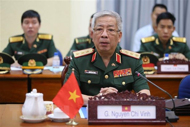 Thượng tướng Nguyễn Chí Vịnh. (Ảnh: Minh Hưng/TTXVN)