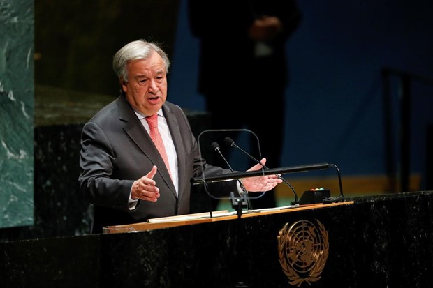 Tổng Thư ký Liên hợp quốc Antonio Guterres. (Nguồn: Xinhua)