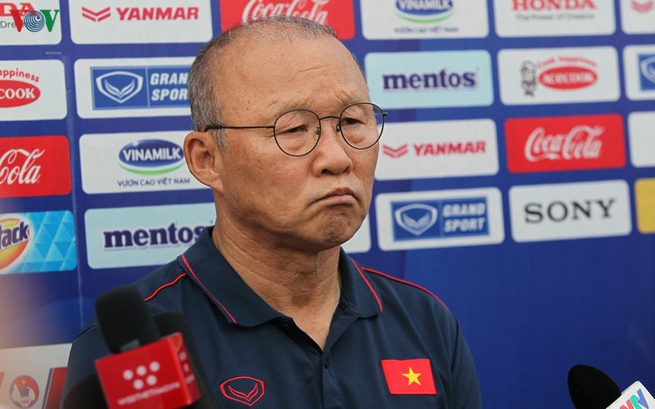 HLV Park Hang Seo lạc quan về kết quả bốc thăm VCK U23 châu Á 2020.