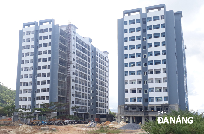 Khu chung cư nhà ở xã hội do Công ty CP Địa ốc Xanh Sài Gòn Thuận Phước làm chủ đầu tư
