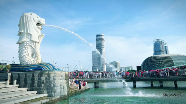 Merlion - Biểu tượng và là niềm tự hào của người dân Singapore