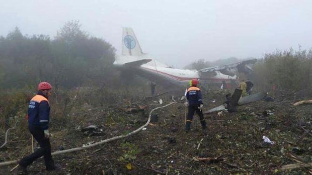 Rơi máy bay vận tải tại Ukraine, ít nhất 5 người thiệt mạng