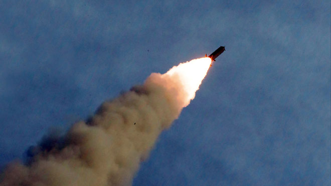 Triều Tiên đã phóng rất nhiều tên lửa kể từ tháng 5 đến nay.  Ảnh: KCNA/Reuters
