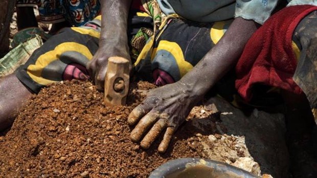 Người dân đào vàng ở CHDC Congo. (Nguồn: Getty Images)