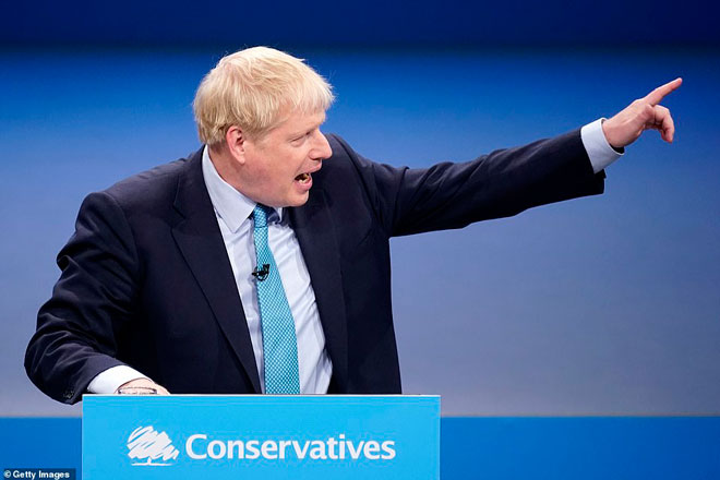 Thủ tướng Anh Boris Johnson đối mặt với nhiều sức ép về Brexit. 				       		   Ảnh: Getty Images