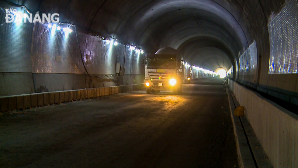 Currently, the tunnelling and cleaning work at the project has been already completed.