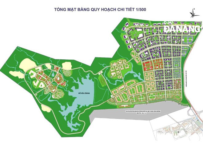 Quy hoạch tổng mặt bằng Khu công nghệ cao Đà Nẵng