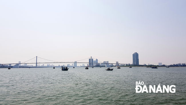 Every day, dozens of fishing boats gathering at the mouth of the Han River to hunt chip chips