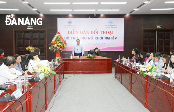 Chủ tịch UBND thành phố Đà Nẵng Huỳnh Đức Thơ kết luận tại diễn đàn.