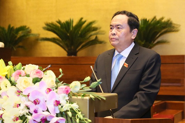 Chủ tịch Ủy ban Trung ương MTTQ Việt Nam Trần Thanh Mẫn 