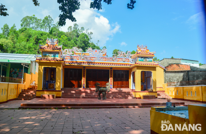 A new look of the Xuan Duong village communal house after the several months-long upgrade