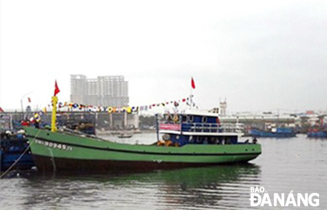 Trong 5 năm qua, số lượng tàu thuyền tại quận Thanh Khê tăng về số lượng tàu công suất lớn, khai thác xa bờ.