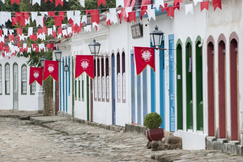 Thị trấn Paraty, Brazil được xây dựng ngay sau khi Bồ Đào Nha chiếm Brazil năm 1500 (Ảnh: Oscar Liberal).