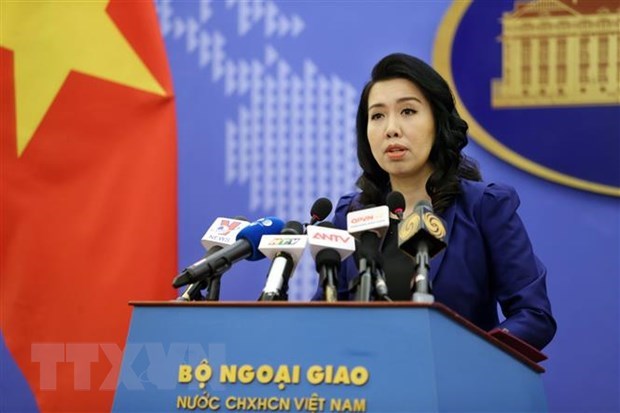 Spokesperson of the Vietnamese Ministry of Foreign Affairs Le Thi Thu Hang (Photo: VNA)