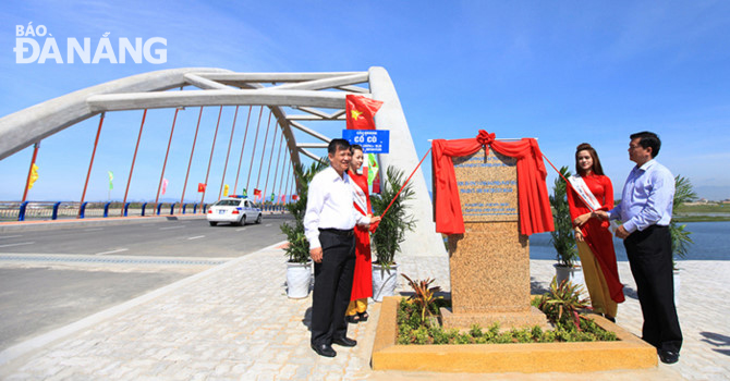 Ngày 19-5-2014, cầu Cổ Cò được khánh thành kết nối đường vành đai phía nam (Nam Kỳ Khởi Nghĩa) ra khu vực ven biển