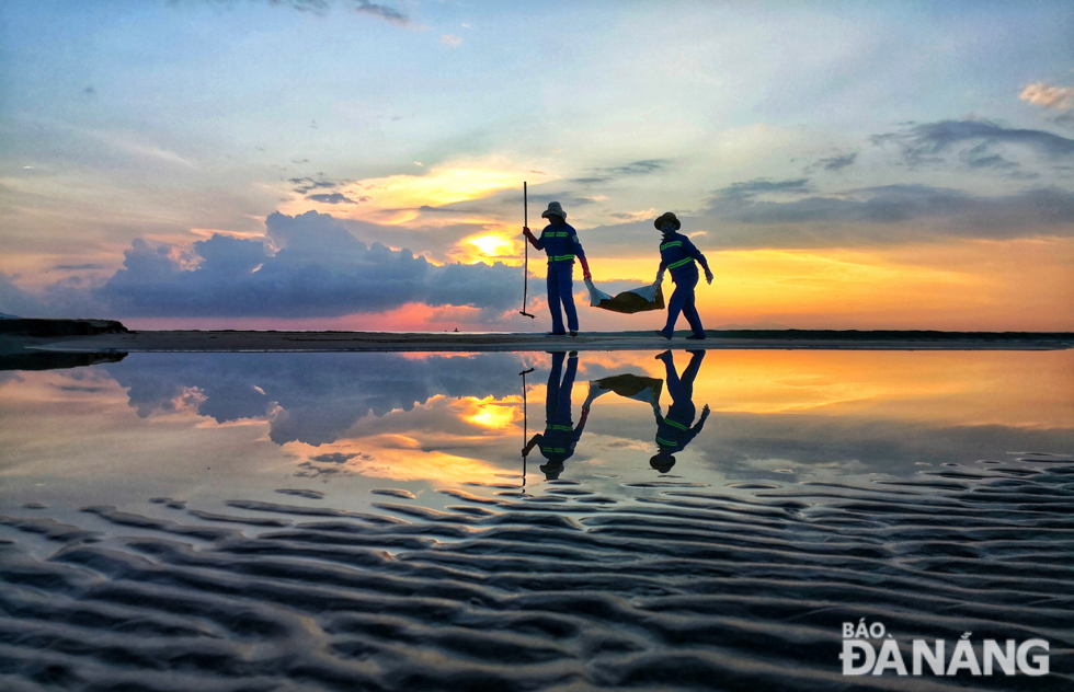  Beach cleaners work very hard day by day for a green, clean, beautiful and safe beach 