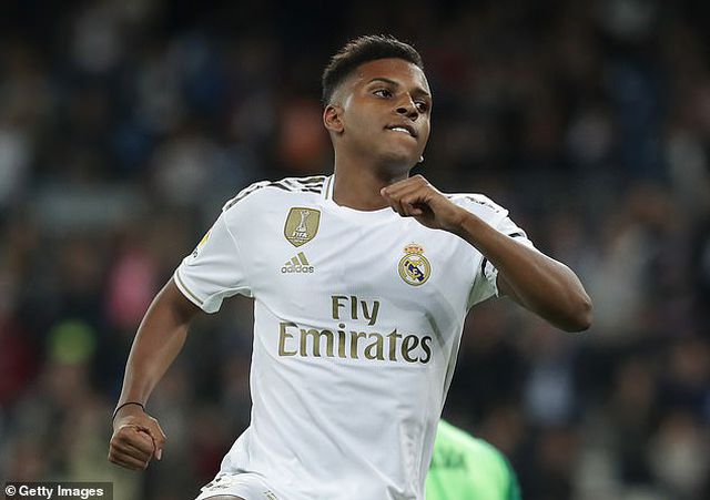 Rodrygo mở tỷ số cho Real Madrid từ khá sớm