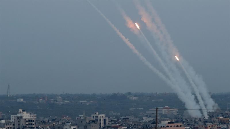 10 quả rocket được bắn từ Gaza vào miền Nam Israel