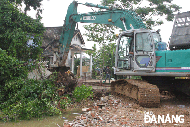 9 hộ dân tự giác bàn giao mặt bằng tại dự án Khu đô thị sinh thái Hòa Xuân